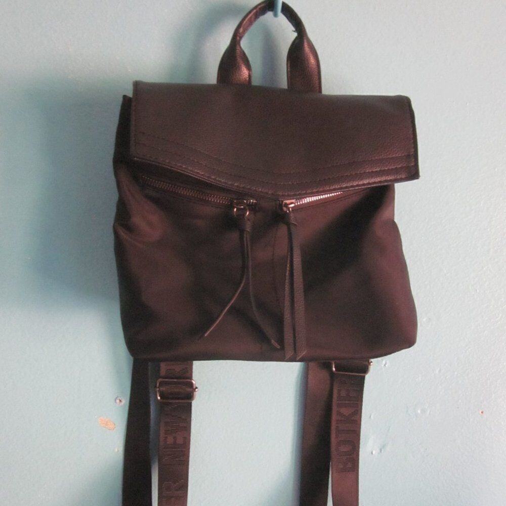 Botkier New York Black "Trigger" Backpack Purse